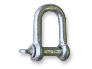 8mm D Shackle Galv