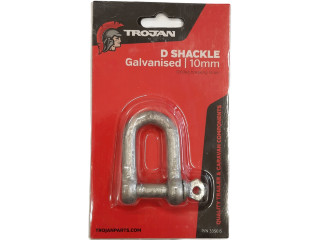 10mm D Shackle Galv