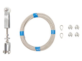 Cable Brakes Fitting Kit 9M Galv